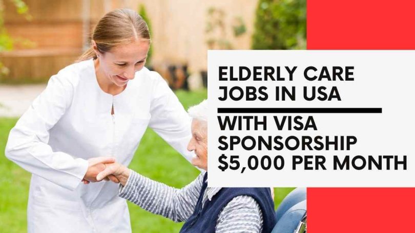 Elderly Care Jobs in USA W