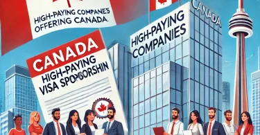 High Paying Companies in Canada Offering Visa Sponsorship