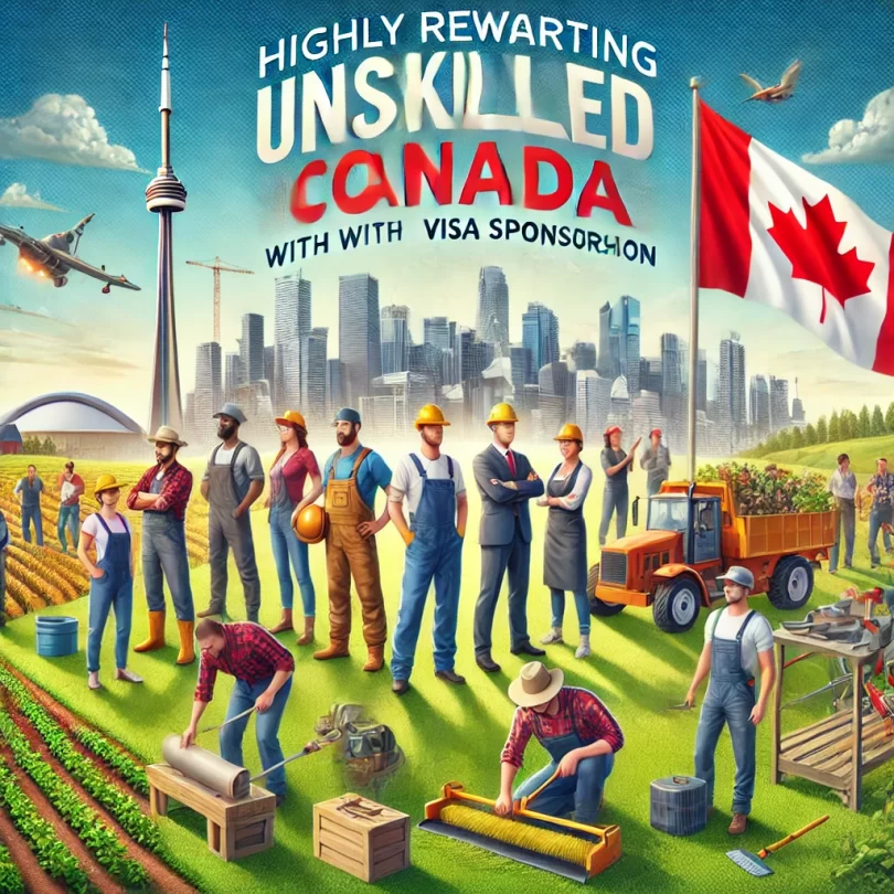 Highly Rewarding Unskilled Worker Jobs in Canada with Visa Sponsorship